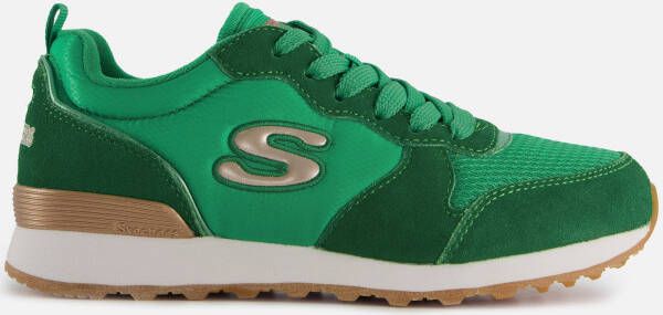 Skechers OG 85 Goldn Gurl Sneakers groen Textiel Dames