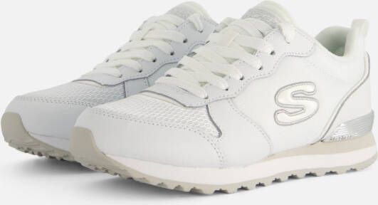 Skechers Sneakers Gold´n Gurl met metallic-details vrijetijdsschoen lage schoen veterschoen