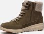 Skechers Groene Comfortabele Veterschoen met Aircooled GogaMat Binnenzool Groen Dames - Thumbnail 2