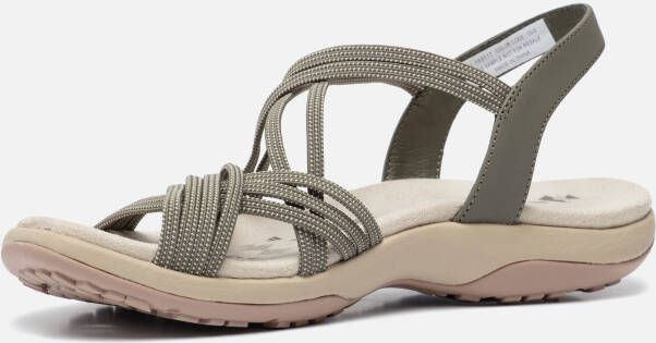 Skechers Sandalen REGGAE SLIM TURN IT UP met elastische riempjes - Foto 3