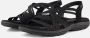 Skechers Reggae Slim Simply Stretch Dames Sandalen Black - Thumbnail 3