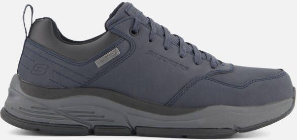 Skechers Waterdichte Relaxed Fit Benago Heren Sneaker Blauw Heren - Foto 4