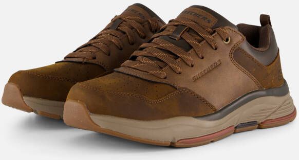Skechers Stijlvolle en comfortabele sneakers Bruin Heren