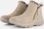 Skechers Snowboots Easy Going-High Zip 167108 MUSH Lichtbruin - Thumbnail 5