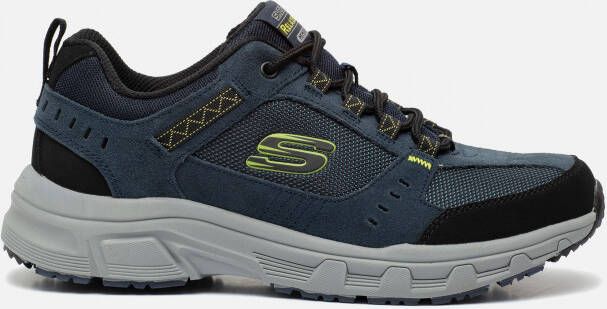 Skechers Sneakers Oak Canyon met memory foam-uitrusting vrijetijdsschoen lage schoen veterschoen