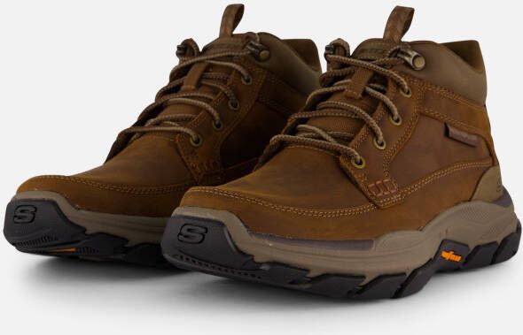 Skechers Respected Boswell Veterschoenen bruin