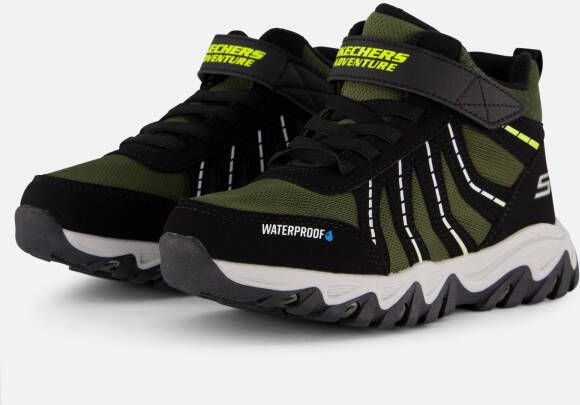 Skechers Rugged Ranger Storm Trail Jongens Sneakers Zwart Rood