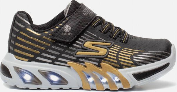 Skechers Flex-Glow Elite Jongens Sneakers Black Gold