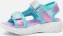 Skechers Unicorn Dreams sandalen blauw roze Meisjes Textiel Dierenprint 30 - Thumbnail 2