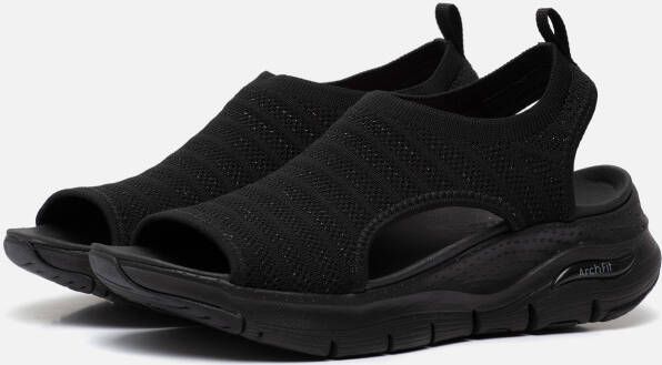 Skechers Arch Fit Darling Days Dames Sandalen Zwart