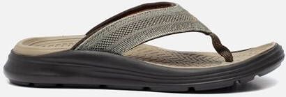 Skechers Sargo Relaxed Fit slippers bruin