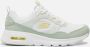Skechers Skech Air Court wit groen sneakers dames (149947 WGR) - Thumbnail 2