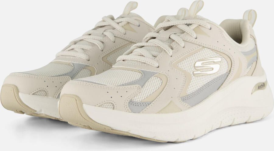 Skechers Arch Fit 2.0 Vintage Luxe dames sneaker Natural