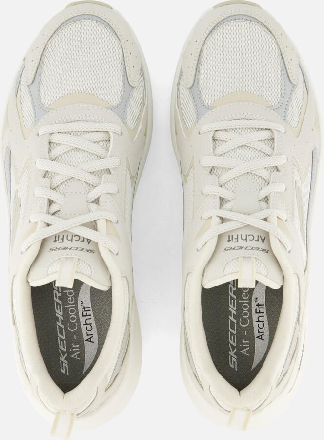 Skechers Arch Fit 2.0 Vintage Luxe dames sneaker Natural - Foto 3