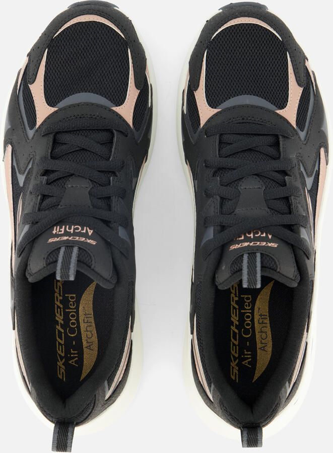 Skechers Arch Fit 2.0-Vintage Luxe Dames Sneakers Zwart - Foto 4