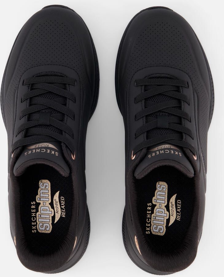 Skechers Arch Fit Uno Slip-Ins zwart Synthetisch - Foto 4