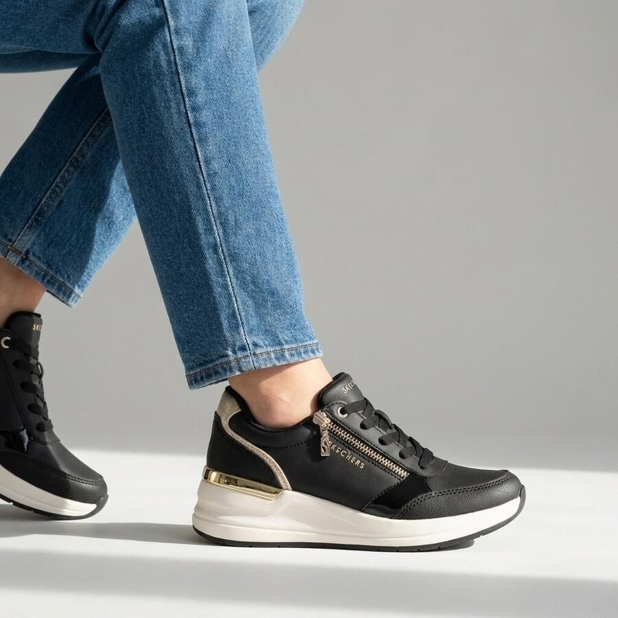 Skechers Billion2 High end zwarte sneaker Kleur Zwart) - Foto 2