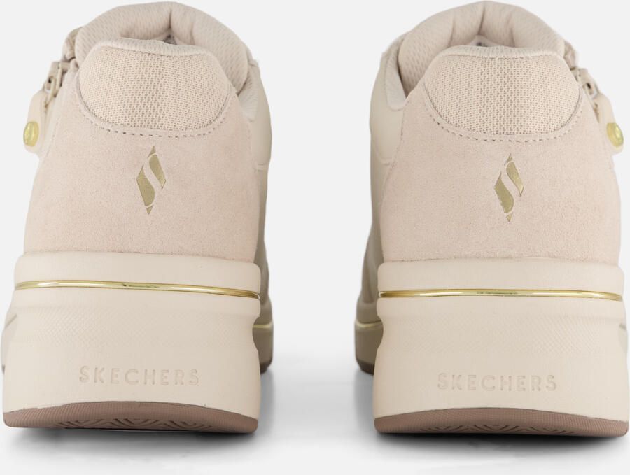 Skechers Billion Flex Luxe Up Sneakers wit Leer - Foto 4