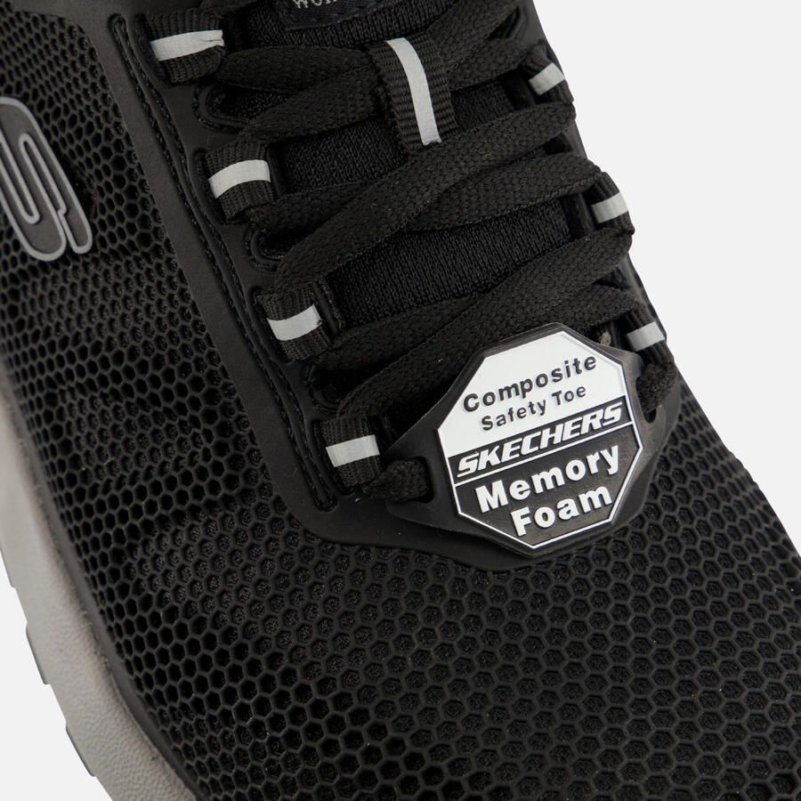 Skechers Sneakers Zwart Synthetisch 300224 Heren Kunstleer - Foto 2