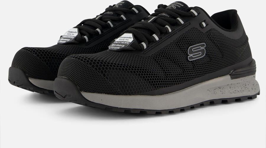 Skechers Bulklin Sneakers zwart Synthetisch
