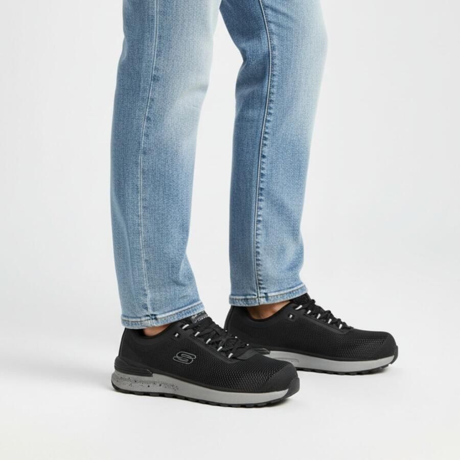 Skechers Bulklin Sneakers zwart Synthetisch - Foto 2