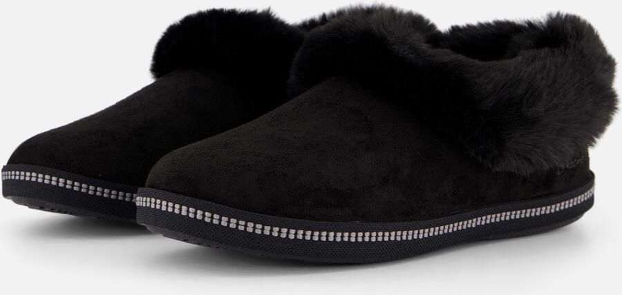 Skechers Cozy Campfire Winter Nights Pantoffels Dames Zwart
