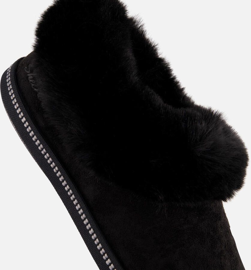 Skechers Cozy Campfire Winter Nights Pantoffels Dames Zwart - Foto 7