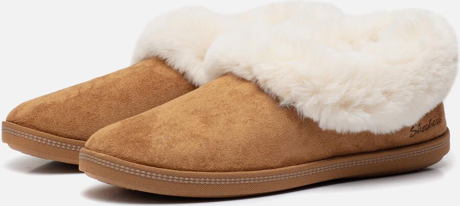 Skechers Cozy Campfire Winter Nights Pantoffels Dames Cognac