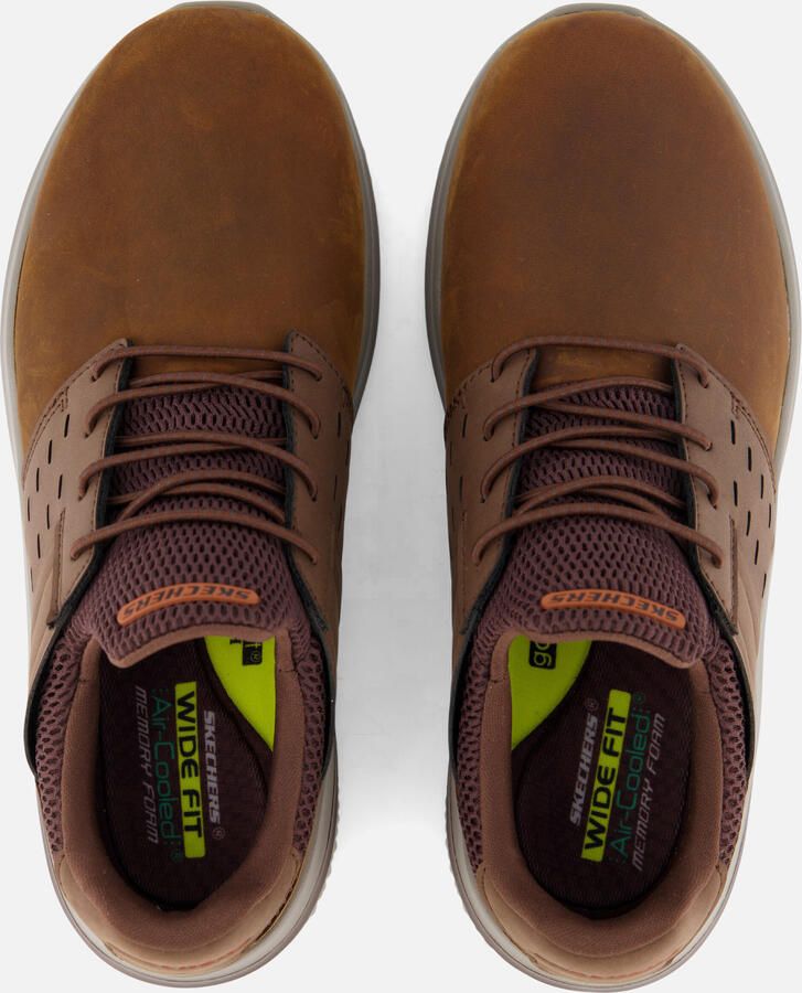Skechers Slip-on sneakers DELSON 3.0 sneakers vrijetijdsschoen slippers met goga mat -voetboogsteun - Foto 2