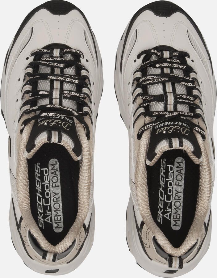 Skechers D Lites Retro Rewind Sneakers Dames Beige - Foto 2
