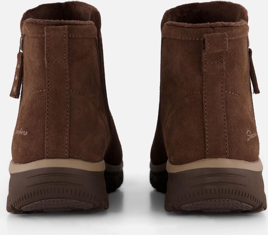 Skechers Easy Going Enkellaarsjes bruin Suède - Foto 3