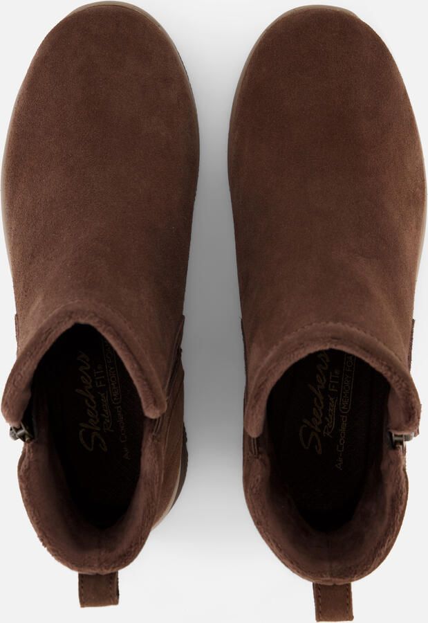 Skechers Easy Going Enkellaarsjes bruin Suède - Foto 4