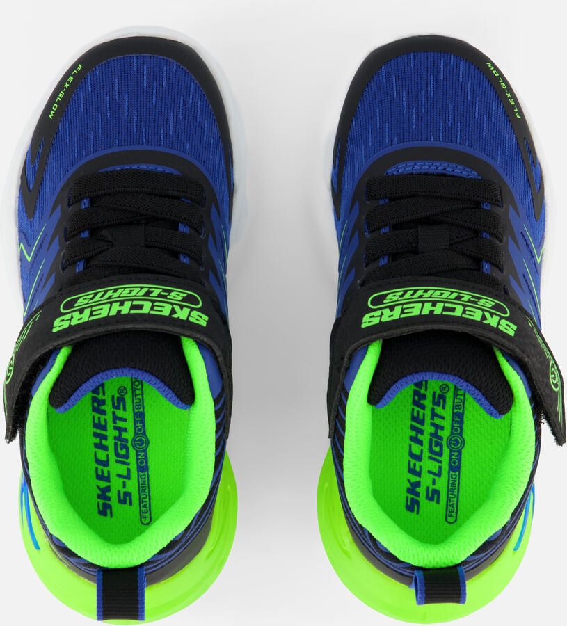 Skechers S-Lights: Flex-Glow Ultra Prism-Pacer sneakers met lichtjes blauw groen - Foto 6