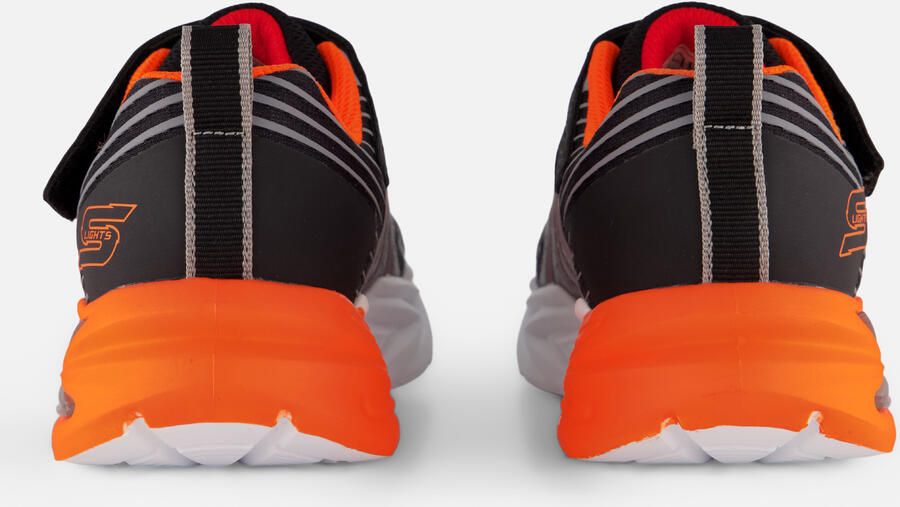 Skechers FLEX-GLOW ULTRA PRISM-PACER Jongens Veterschoenen Zwart Charcoal Rood - Foto 3