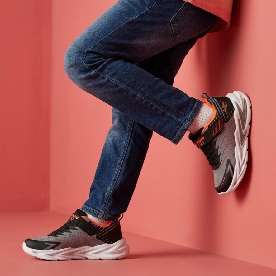 Skechers Flex Glow Ultra Sneakers grijs