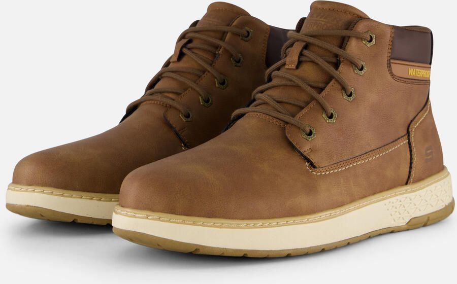 Skechers Relaxed Fit: Garlan Deno Veterschoenen Hoog cognac - Foto 2