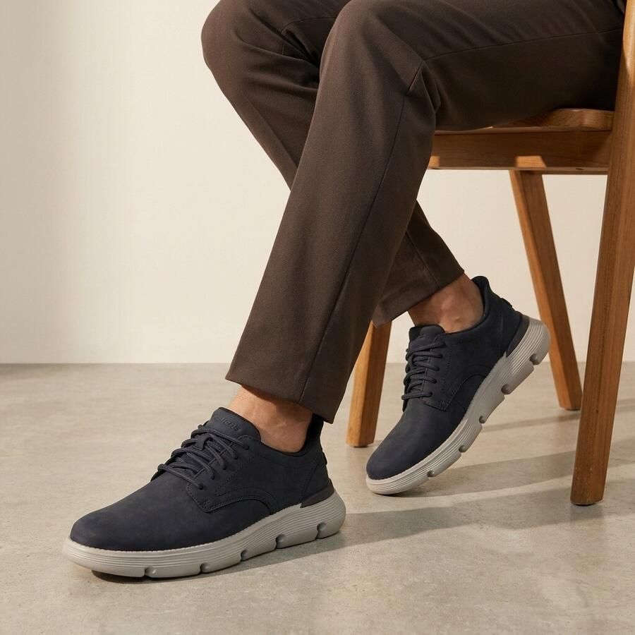 Skechers Slip-Ins: Garza Duran Veterschoenen Laag blauw