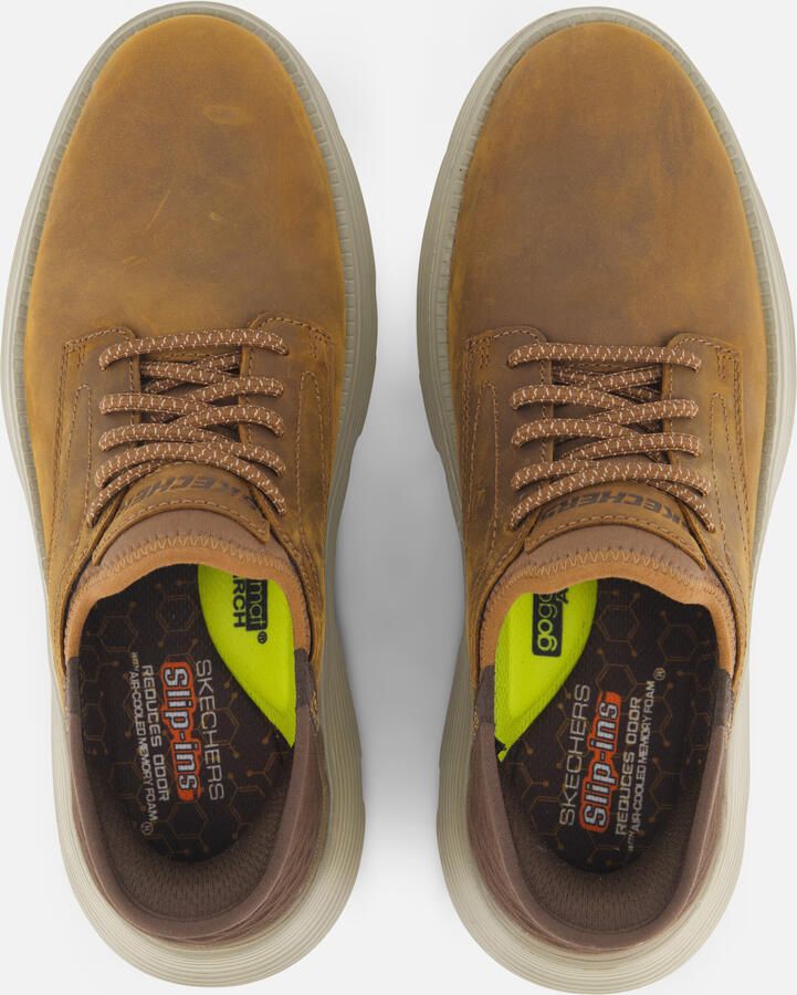 Skechers Hands Free Slip-ins Garza heren instapschoen Cognac - Foto 3