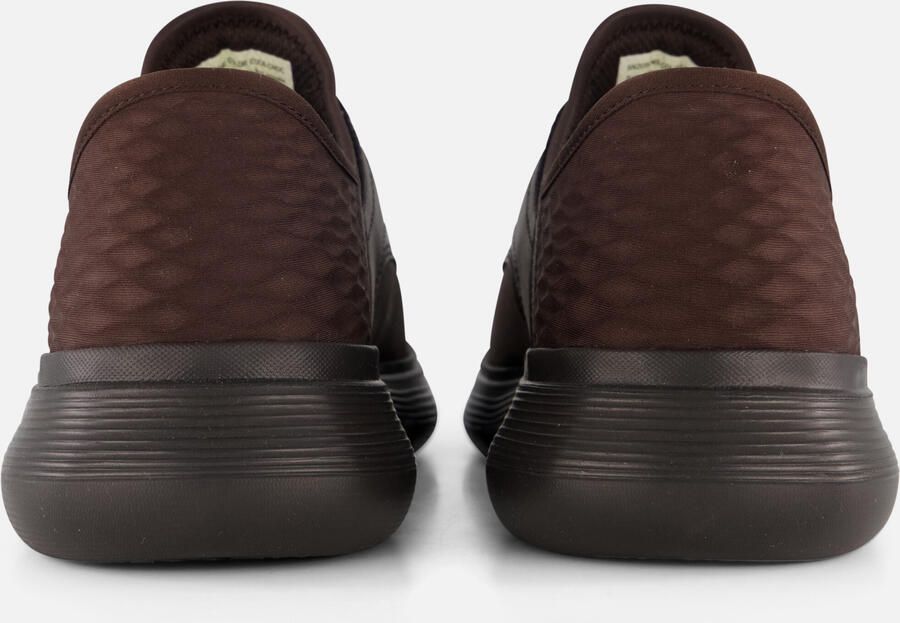 Skechers GARZA GERVIN herensneakers slip-ins 205046 CHOC donkerbruin - Foto 9