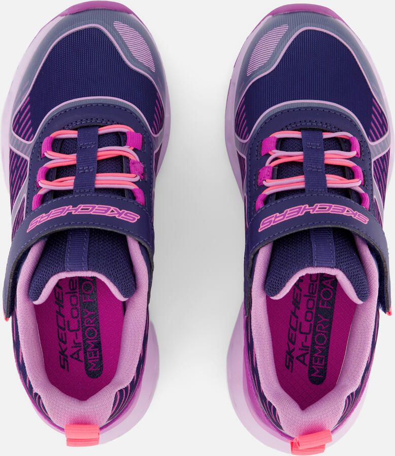 Skechers GLIDE-STEP + SPRINT LINES Meisjes Instappers Donkerblauw Multi - Foto 2