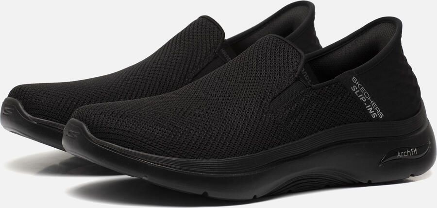 Skechers Hands Free Slip-In Glide Step 2 heren sneaker Zwart - Foto 4