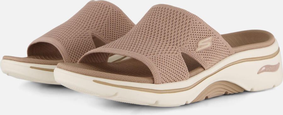 Skechers Go Walk Arch fit 2.0 Slippers beige - Foto 2