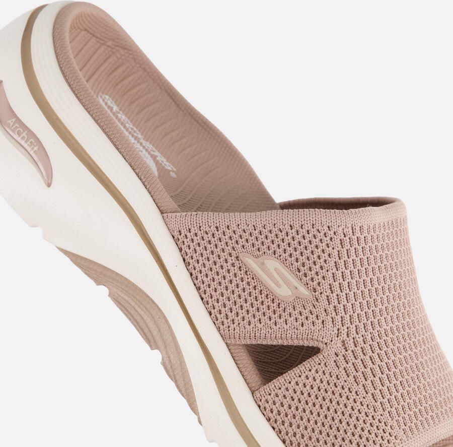 Skechers Go Walk Arch fit 2.0 Slippers beige - Foto 3