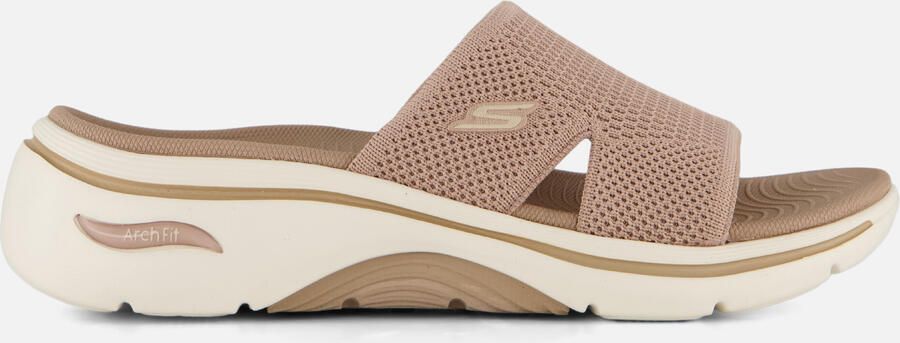 Skechers Go Walk Arch fit 2.0 Slippers beige - Foto 6