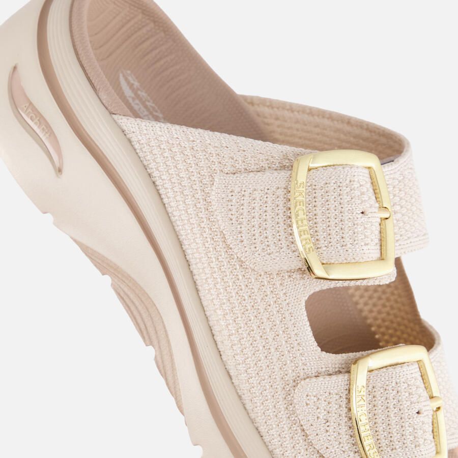 Skechers Go Walk Arch fit 2.0 Slippers beige - Foto 2