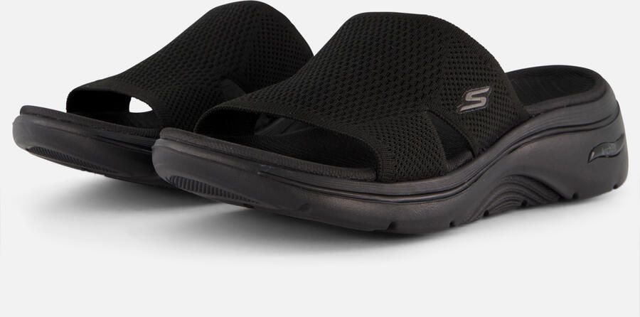 Skechers Go Walk Arch Fit 2.0 Zandal Dames Sandalen Zwart - Foto 4