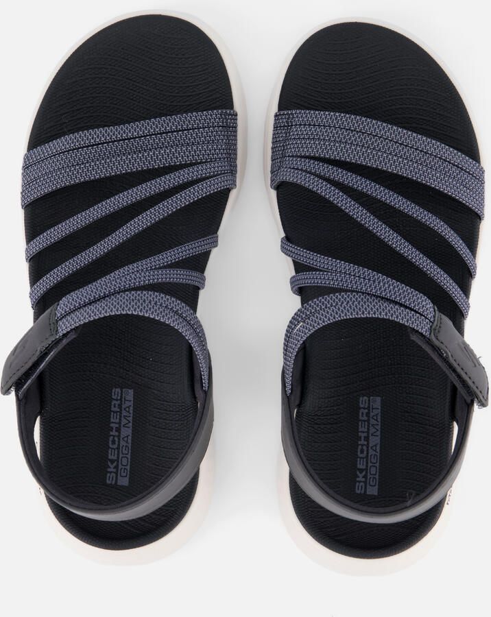 Skechers Sandalen GO WALK FLEX SANDAL instapschoen zomerschoen plateausandaal met goga mat voetbed - Foto 3