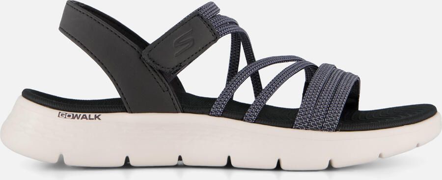 Skechers Sandalen GO WALK FLEX SANDAL instapschoen zomerschoen plateausandaal met goga mat voetbed - Foto 5
