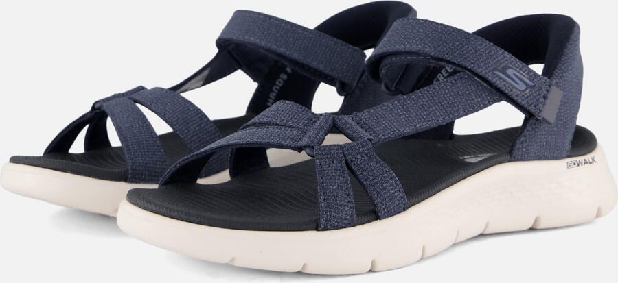 Skechers Sandalen GO WALK FLEX SANDAL-ILLUMINATE sandalette trekking sandaal met gogo mat voetbed