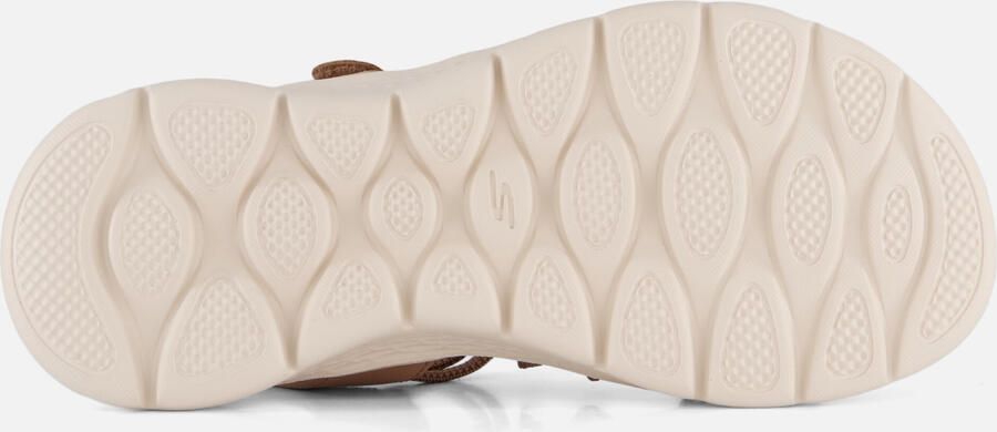 Skechers Sandalen GO WALK FLEX SANDAL instapschoen zomerschoen plateausandaal met goga mat voetbed - Foto 4